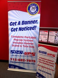 Pop-Up Banners and Trade Show Displays